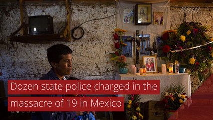 Dozen state police charged in the massacre of 19 in Mexico, and other top stories in international news from February 04, 2021.