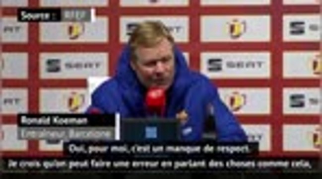 Barça - Koeman sur les déclarations de Di Maria à propos de Messi : Ni juste, ni respectueux de parler de Messi