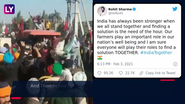After Rihanna\'s Tweet On Farmers’ Protest, Sachin Tendulkar, Virat Kohli, Pragyan Ojha, Hardik Pandya, Suresh Raina & Others Comment