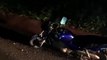 Acidente com moto na PRc-467 deixa mulher de 34 anos ferida, no Bairro Brasília