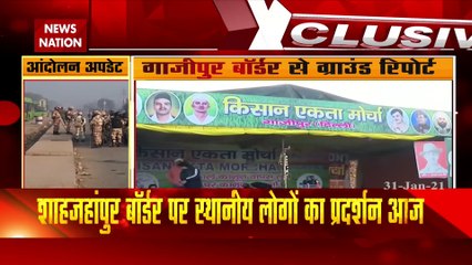 Farmers Protest: पुलिस की कंटीले तार वाली बैरिकेडिंग, देखें गाजीपुर बॉर्डर से ये रिपोर्ट