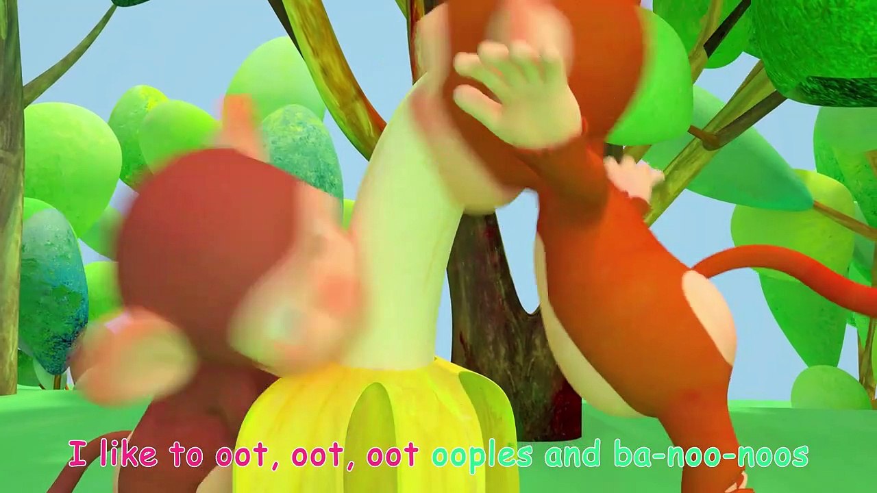 Apples and Bananas Song Nursery Rhymes & Kids Songs