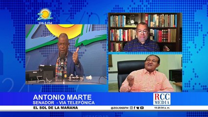 Antonio Marte: "Orgulloso de ser senador pocos han sometido tantos proyectos de ley como yo"