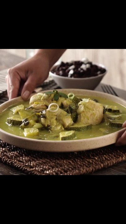 Chicken with Verdolagas