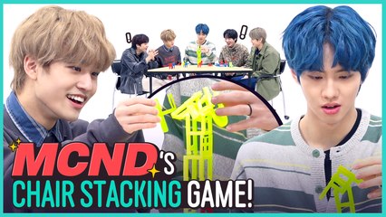 [Pops in Seoul] Crush~♬ Today's game♟ for MCND - 'Chair stacking'