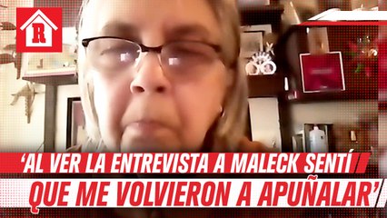 Mamá de María Fernanda: "Si vi la entrevista a Maleck y le puedo decir en ese mismo instante sentí que me volvieron a apuñalar