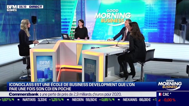 La pépite : IconoClass est une école de business development que l'on paie une fois son CDI en poche, par Lorraine Goumot - 04/02