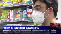 Covid-19: les ventes de masques FFP2 multipliées par 10 dans certaines pharmacies