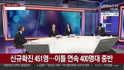 [뉴스큐브] 신규확진 이틀째 400명대 중반…"재확산 우려"