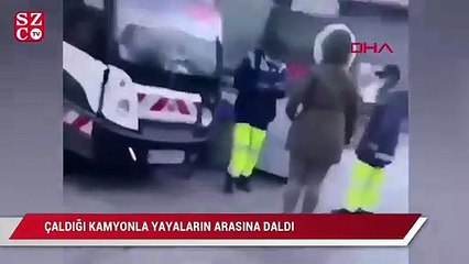 Fransa'da çaldığı kamyonla yayaların arasına daldı; 1 ölü, 1 yaralı