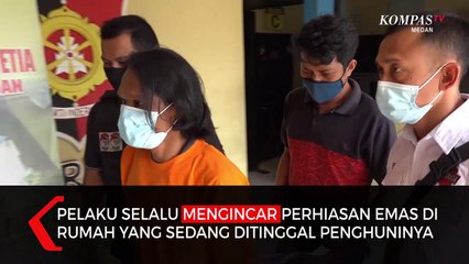 Deretan Kejahatan Bang Gondrong Si Maling Spesialis Rumah Kosong