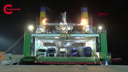 Karasu’dan Köstence’ye ilk RO-RO seferi yola çıktı