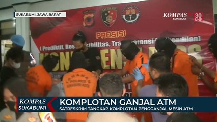 Satreskrim Tangkap Komplotan Pengganjal Mesin ATM