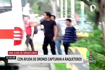 ¿Cómo los drones ayudan en la captura de delincuentes?