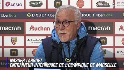 Lens - OM : Larguet "très fier" de la réaction des joueurs, en pleine crise