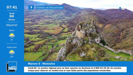 La matinale de France Bleu Occitanie du 04/02/2021