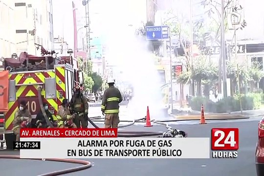 Cercado de Lima: ciudadanos fueron evacuados tras fuga de gas en avenida arenales