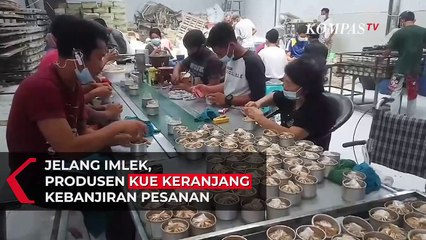 Jelang Perayaan Imlek, Produsen Kue Keranjang di Tegal Kebanjiran Pesanan