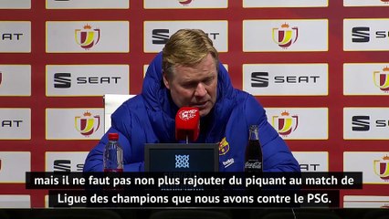 Koeman sur les déclarations de Di Maria à propos de Messi : "Ni juste, ni respectueux de parler de Messi"