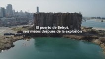 El puerto de Beirut, seis meses después de la explosión