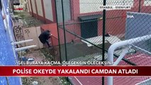 Polise Okeyde Yakalanan Kumarbaz, Camdan Atlayıp Kaçtı