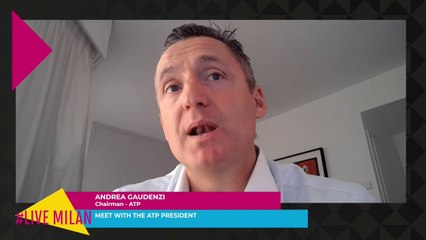 ATP - Andrea Gaudenzi, President ATP, appeared at Global Sports Week Paris