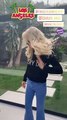 Laeticia Hallyday dévoile sa nouvelle coiffure sur Instagram. Le 4 février 2021.