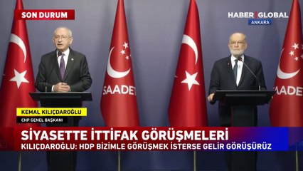 Kılıçdaroğlu ve Karamollaoğlu'dan 'yeni anayasa' açıklaması