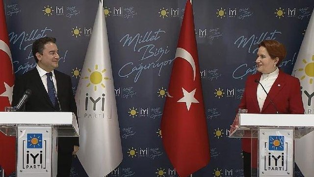 Meral Akşener ve Ali Babacan basın mensuplarının sorularını yanıtladı