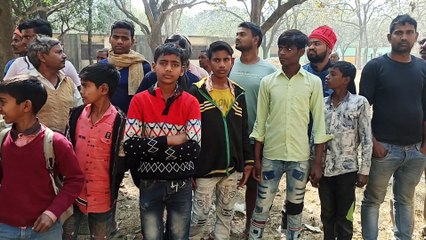 कस्तूरबा विद्यालय के भवन निर्माण हेतु पेड़ों की नीलामी करने लोगों को करना पड़ा विरोध का सामना