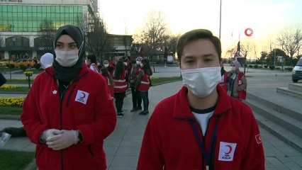 Yalova Kızılay'dan çorba ikramı