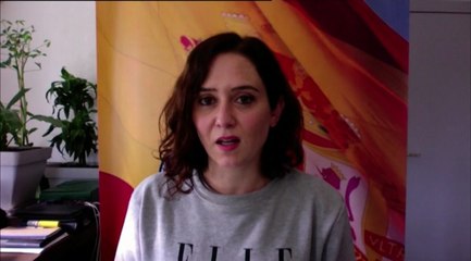 Ayuso quiere una "Cataluña libre" y acusa al PSOE de ser "alfombra" del independentismo