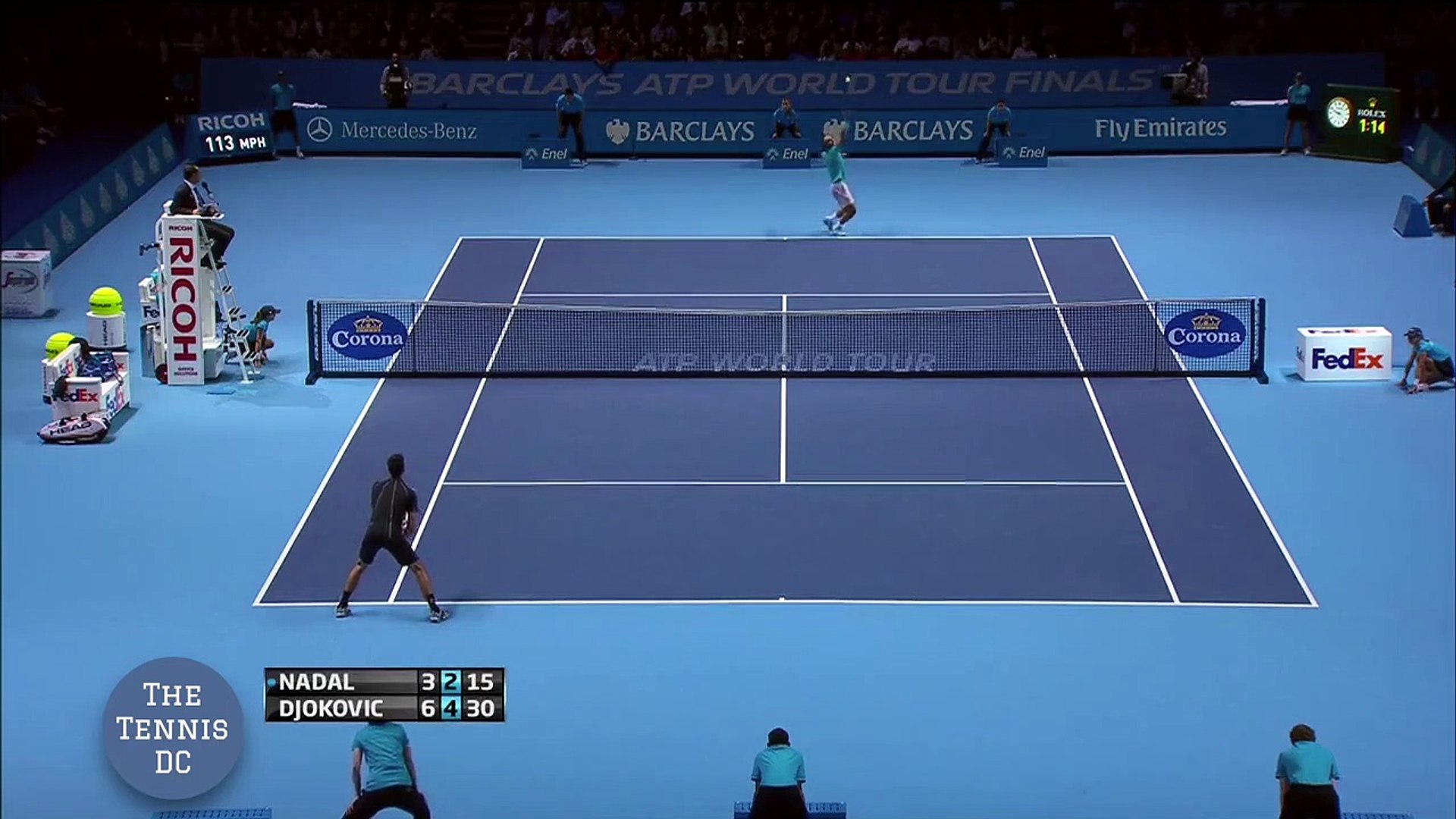 Novak Djokovic v. Rafael Nadal | 2013 ATP WTF F Highlights - video  Dailymotion