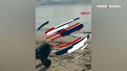 Timsahın köpekbalığını yediği anlar kamerada