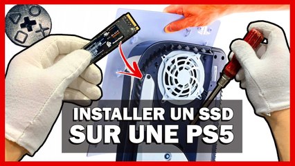 PS5 : INSTALLER UN DISQUE DUR "SSD" SUPPLÉMENTAIRE DANS SA CONSOLE [TUTO]
