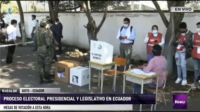 En Vivo desde Quito - Proceso electoral presidencial y legislativo en Ecuador
