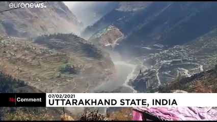 No comment: Átszakadt egy gleccser Indiában