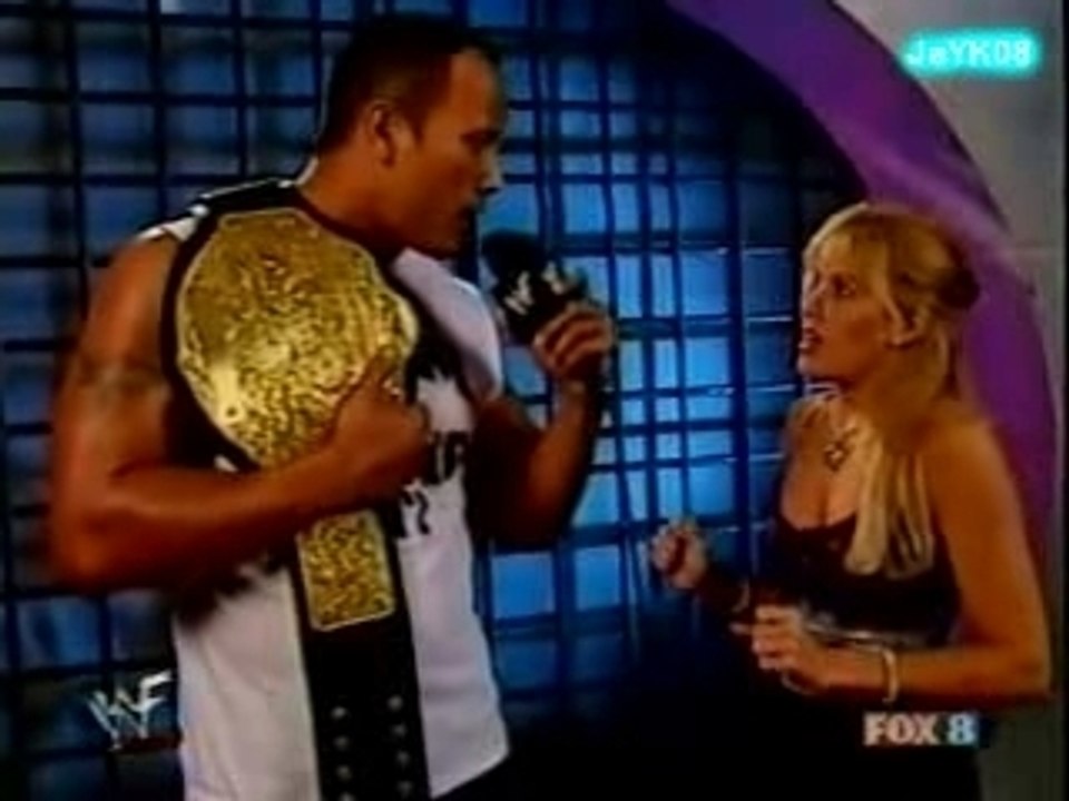 Funny Segement The rock Lilian Garcia