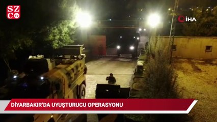 Diyarbakır'da Tırpan-2 uyuşturucu operasyonu: 16 gözaltı