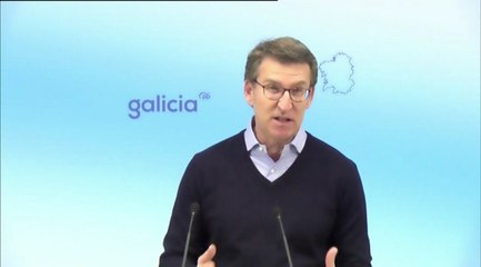 Feijóo critica que el Gobierno "abdique" en la gestión de la pandemia