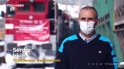 TRT Haber, üçüncü ihracat trenine eşlik etti