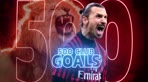 Zlatan Ibrahimovic - 500 club goals