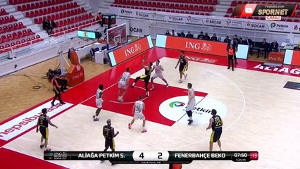 Petkim Spor 67-80  Fenerbahçe (GENİŞ ÖZET)