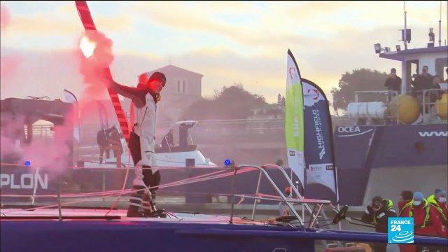 Vendée Globe : arrivée de Clarisse Crémer, première femme au classement