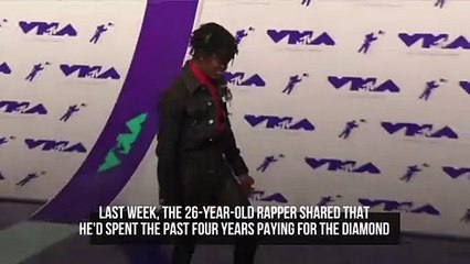 Lil Uzi Vert has $24 million pink diamond implanted into his forehead