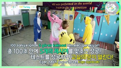 [Türkçe Altyazılı] TXT WELCOME BACK SHOW - ANIMAL SPEED QUIZ