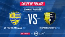 Coupe de France - St Pierre Milizac (N3) – Dinan Léhon FC (N3) - Live