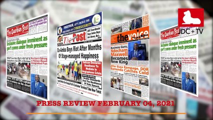 CAMEROONIAN PRESS REVIEW OF FEBRUARY 4, 2021