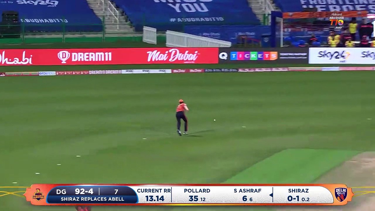 T10 League 2021 Highlights Match 15 I Delhi Bulls vs Deccan Gladiators I Day 5 Abu Dhabi T10 Season 4