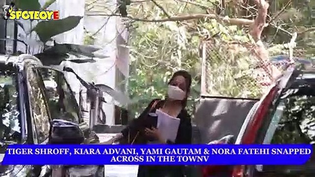 Tiger Shroff, Kiara Advani, Yami Gautam & Nora Fatehi snapped across in the town